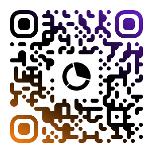 QR code to download CoinStats app