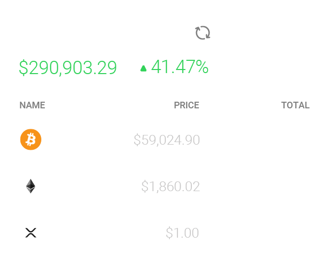 Portfolio Widget